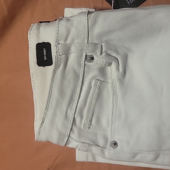 NWT Hudson Skinny Jeans in Classic White Kids Size 12 X3 - Picture 6 of 6